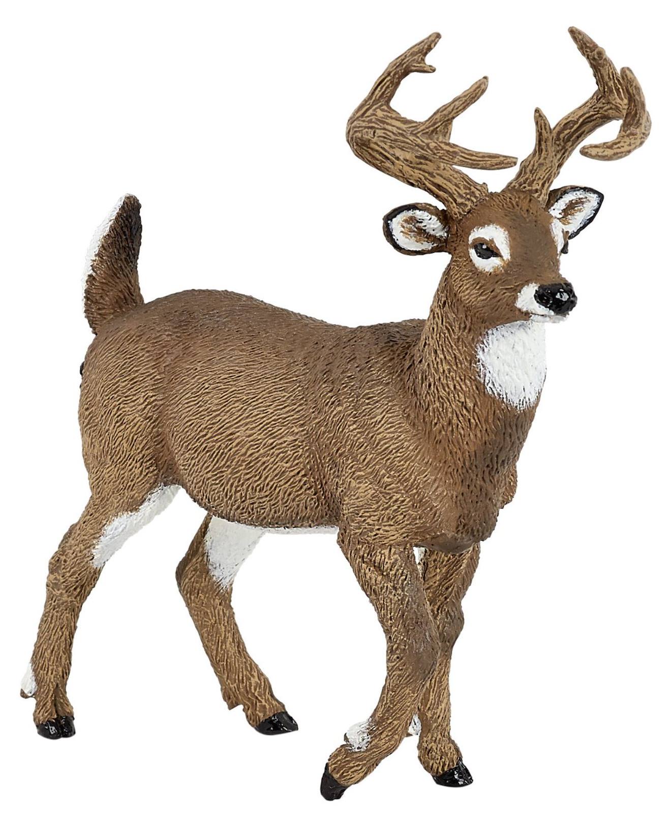 Figurine Cerf De Virginie Marron