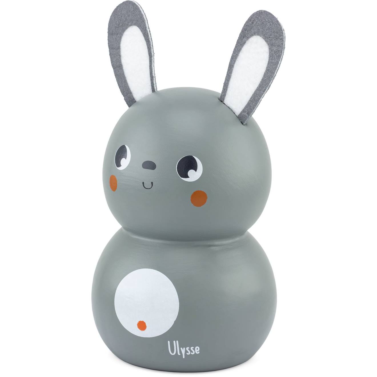 Tirelire Lapin Gris