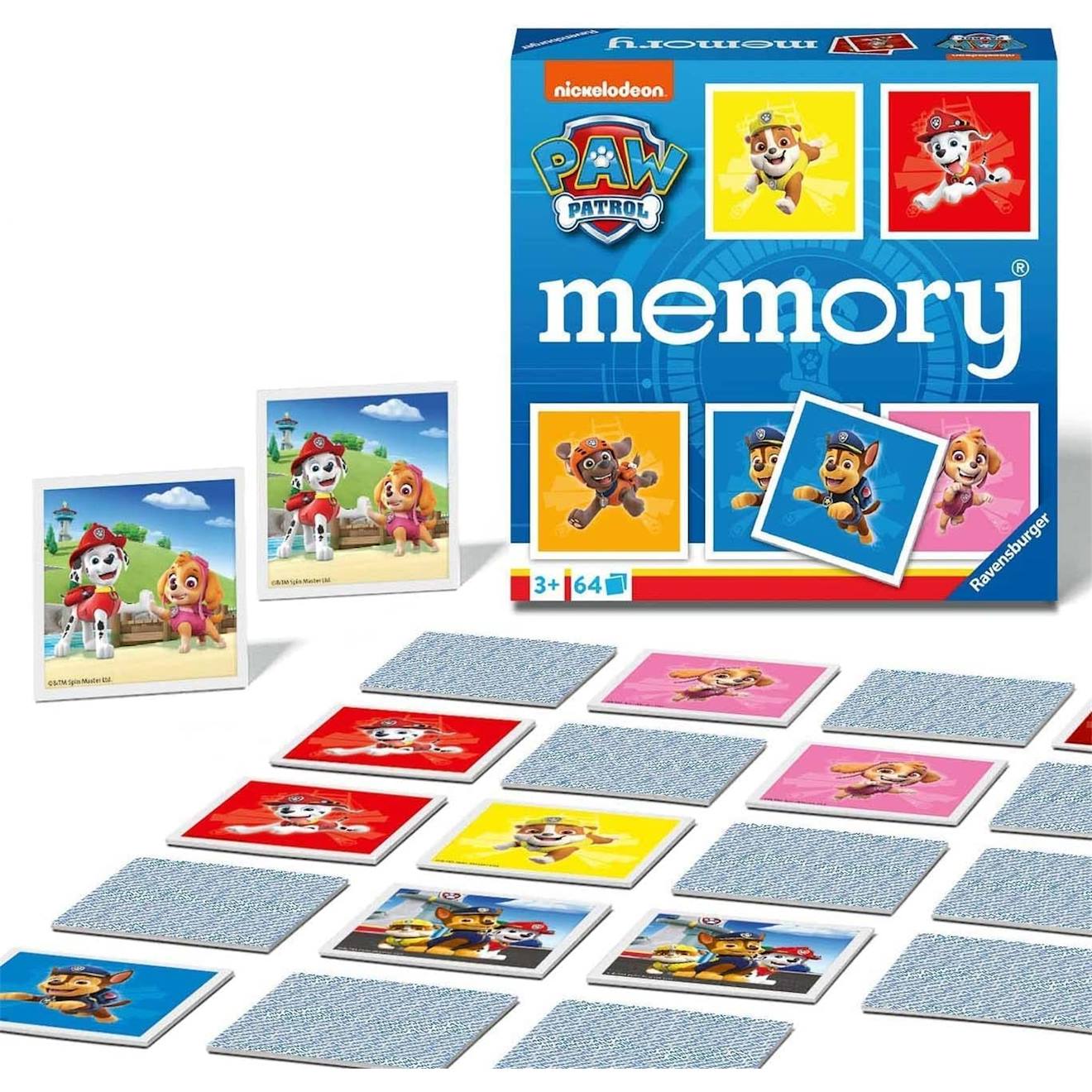Jeu De Mémoire Paw Patrol Multicolore