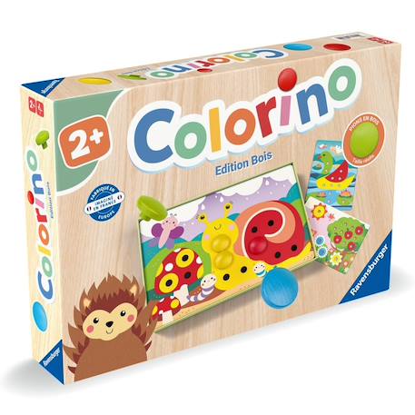 Ravensburger - Jeux Éducatif En Bois Colorino Beige