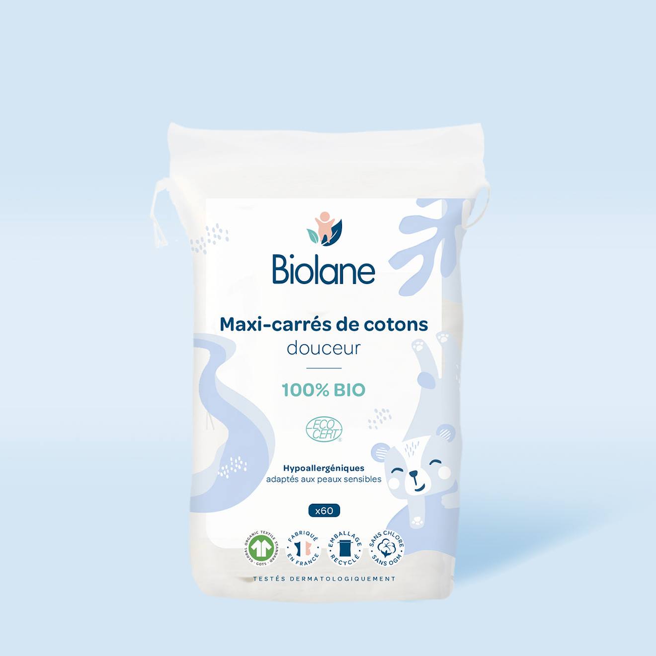 Cotons Douceur 100% Bio X60