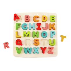 Jouet-Jeux éducatifs-Puzzles-Puzzle à grosses pièces alphabet