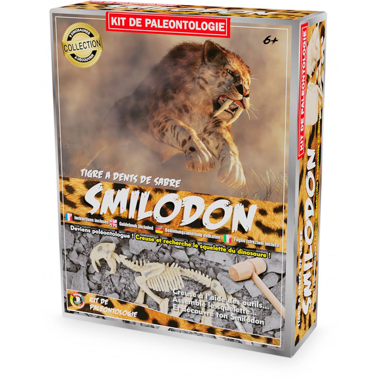 Kit Paleo - Smilodon Orange