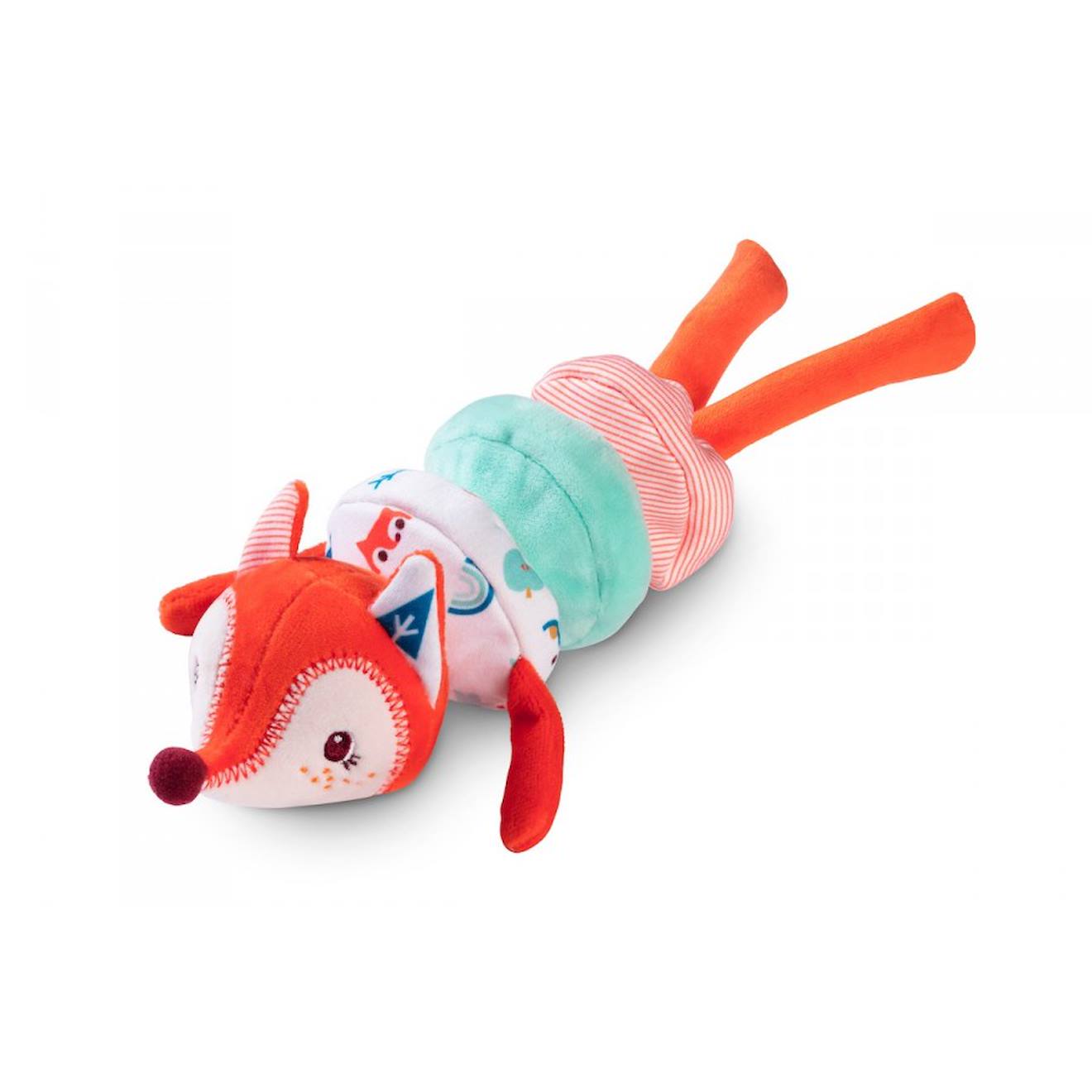 Hochet Vibrant Alice La Renarde Orange