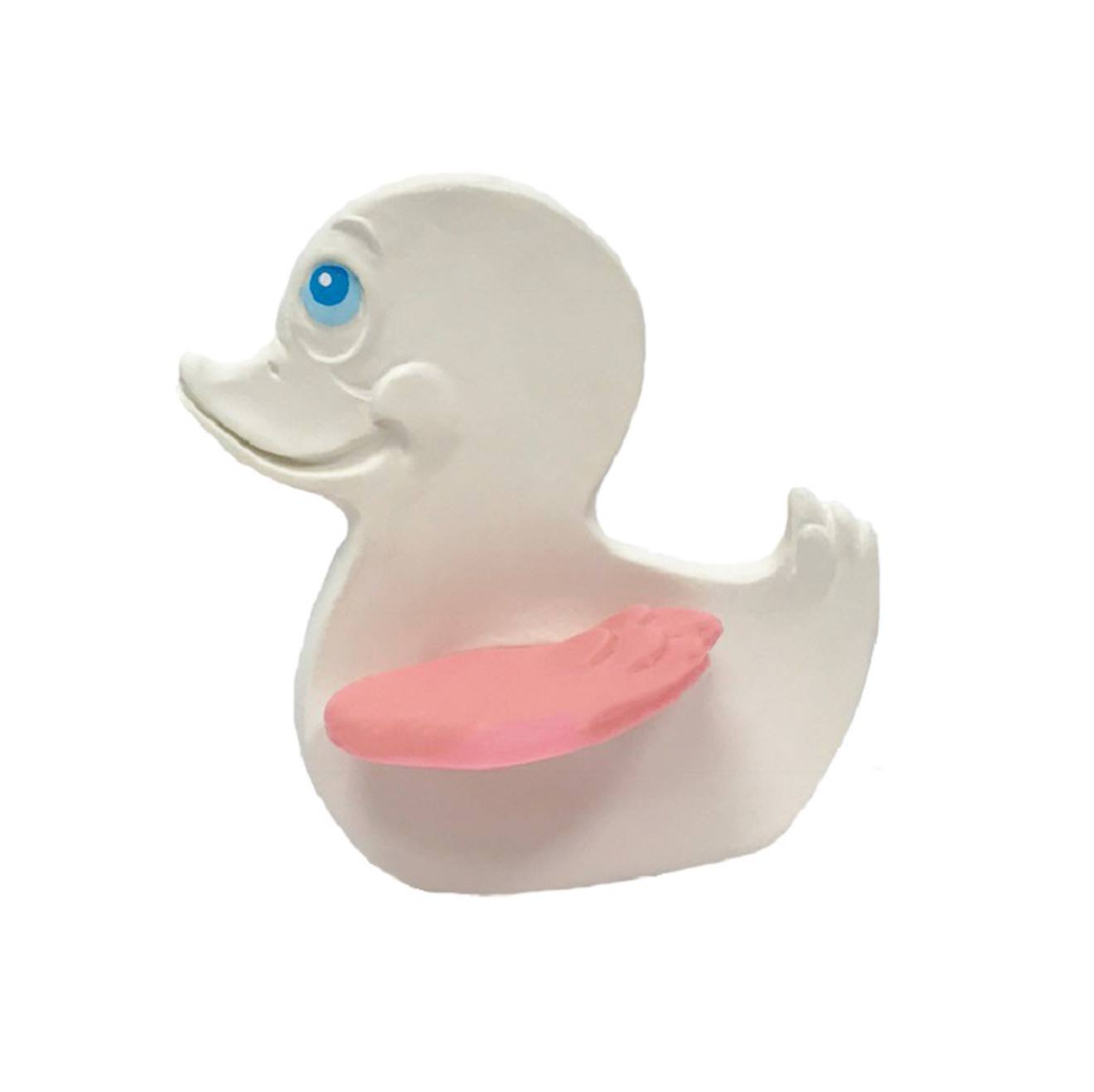 Canard Rose Anneau De Dentition Blanc