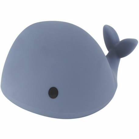 Veilleuse moby rechargeable bleue (12 cm) Blanc+Bleu, noir+Gris, blanc, noir 4 - vertbaudet enfant 