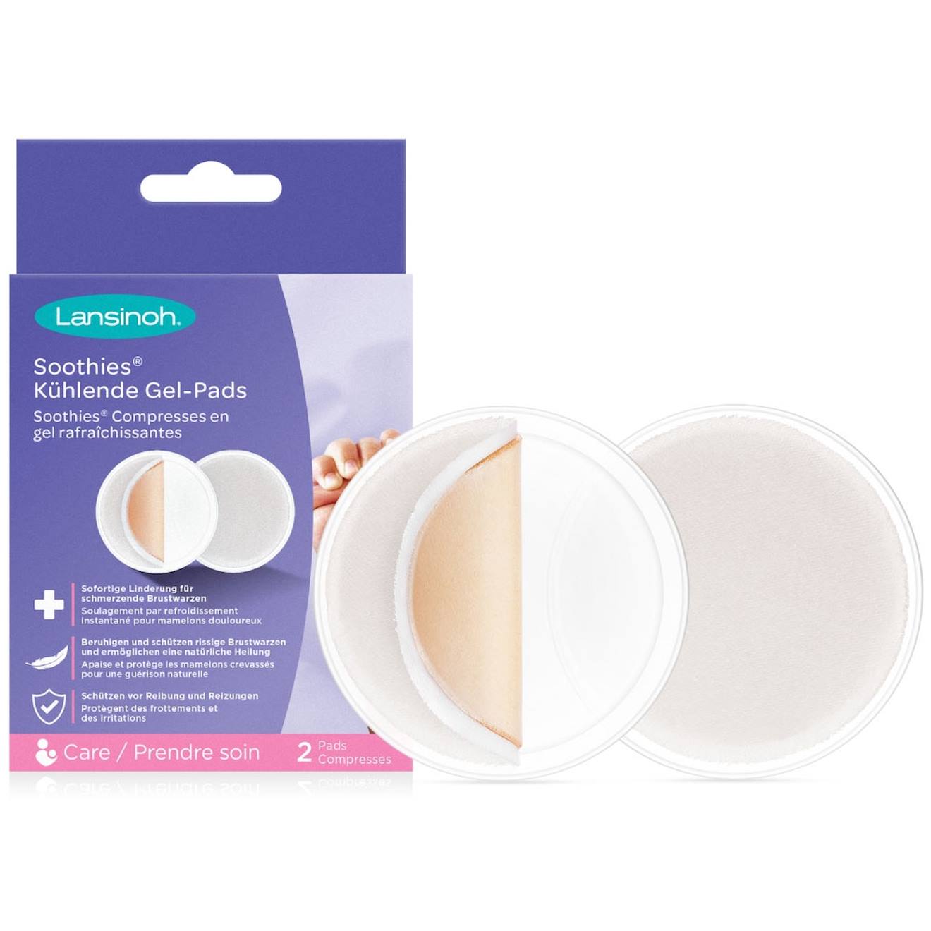 Compresses En Gel Rafraîchissantes Soothies Blanc