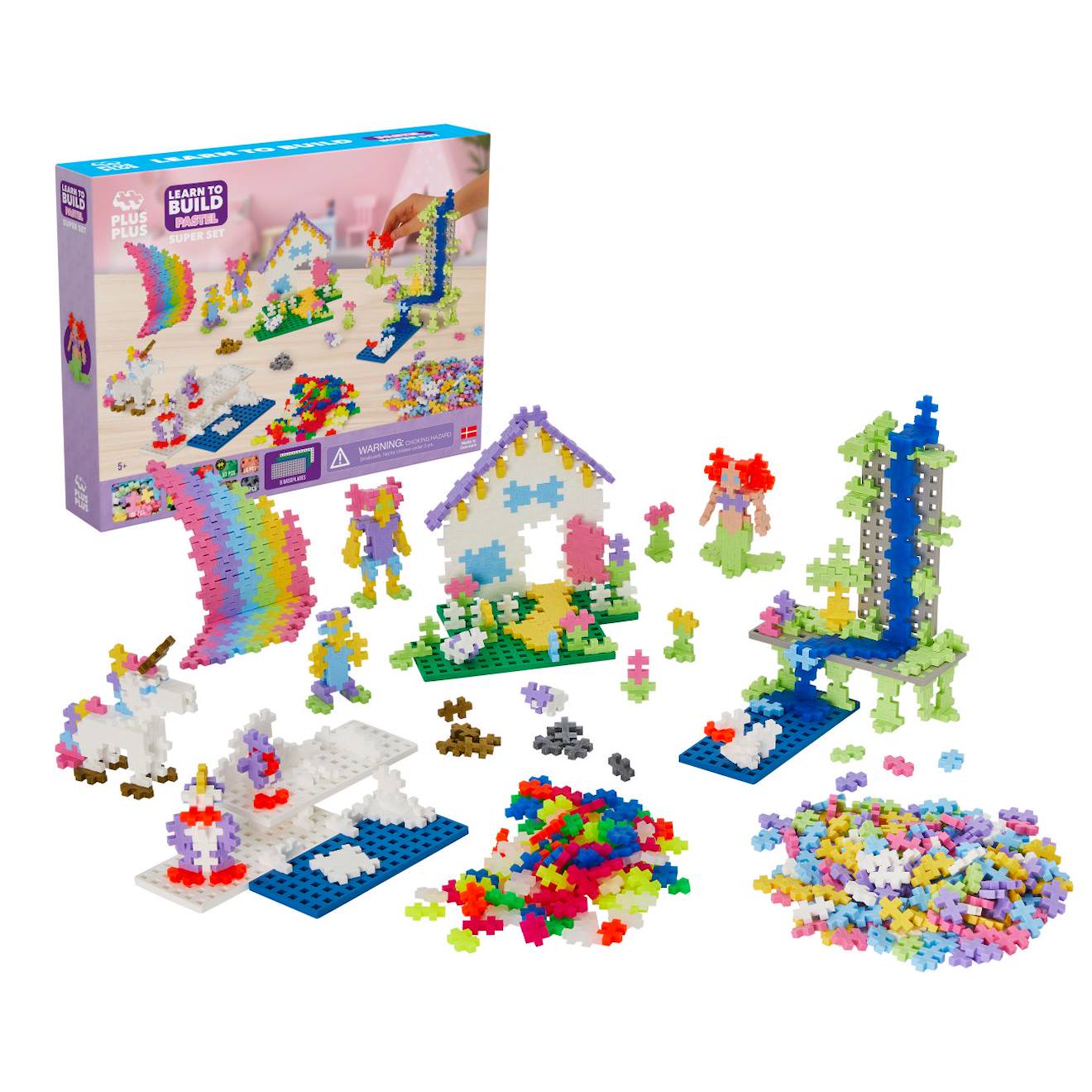 Méga Kit Découverte 1200 Pcs Pastel