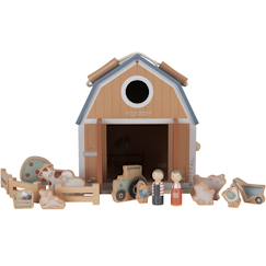 Ferme en bois little farm  - vertbaudet enfant
