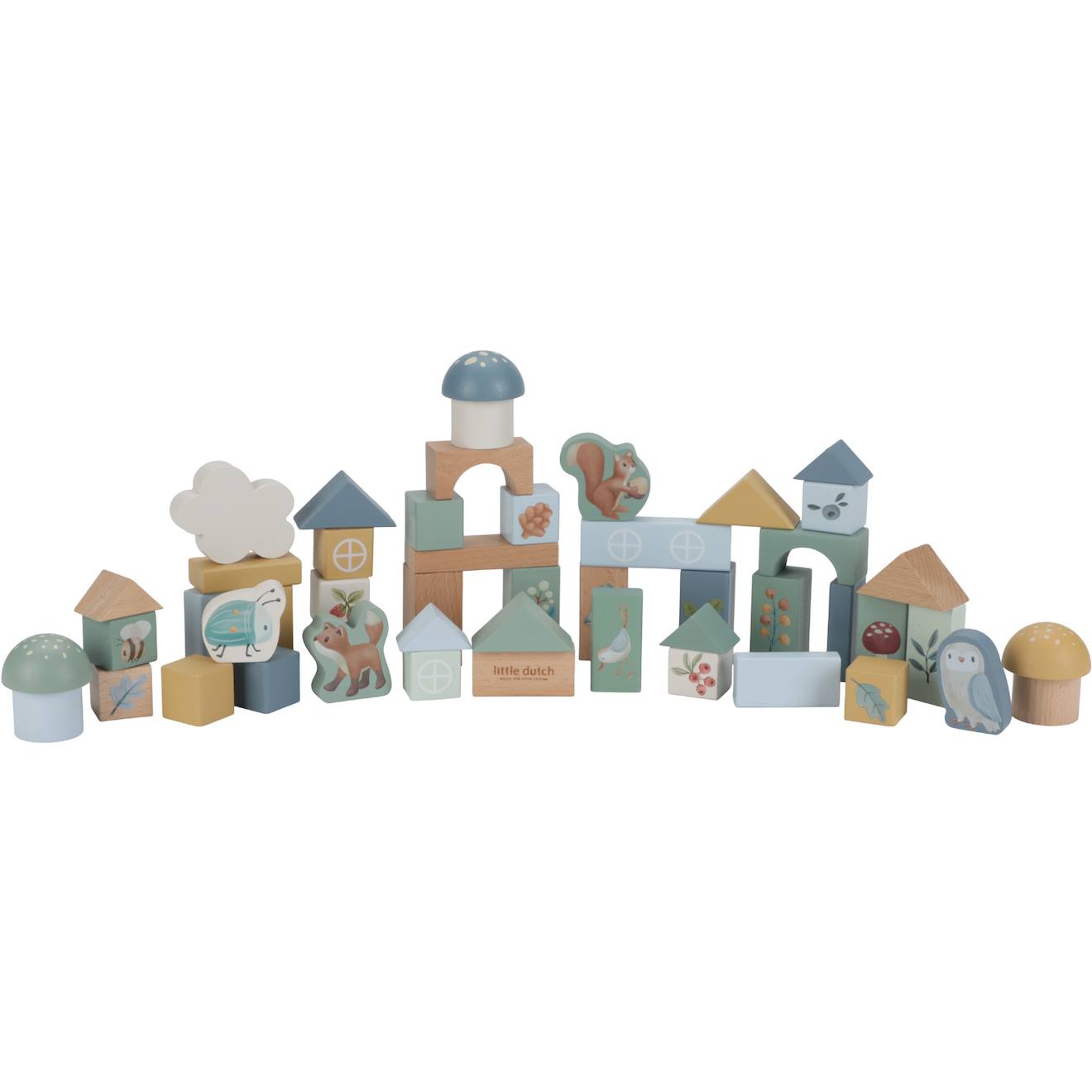 Blocs De Construction Bleu, Multicolore
