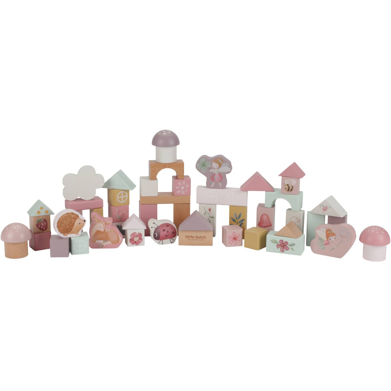 Blocs De Construction Rose, Multicolore