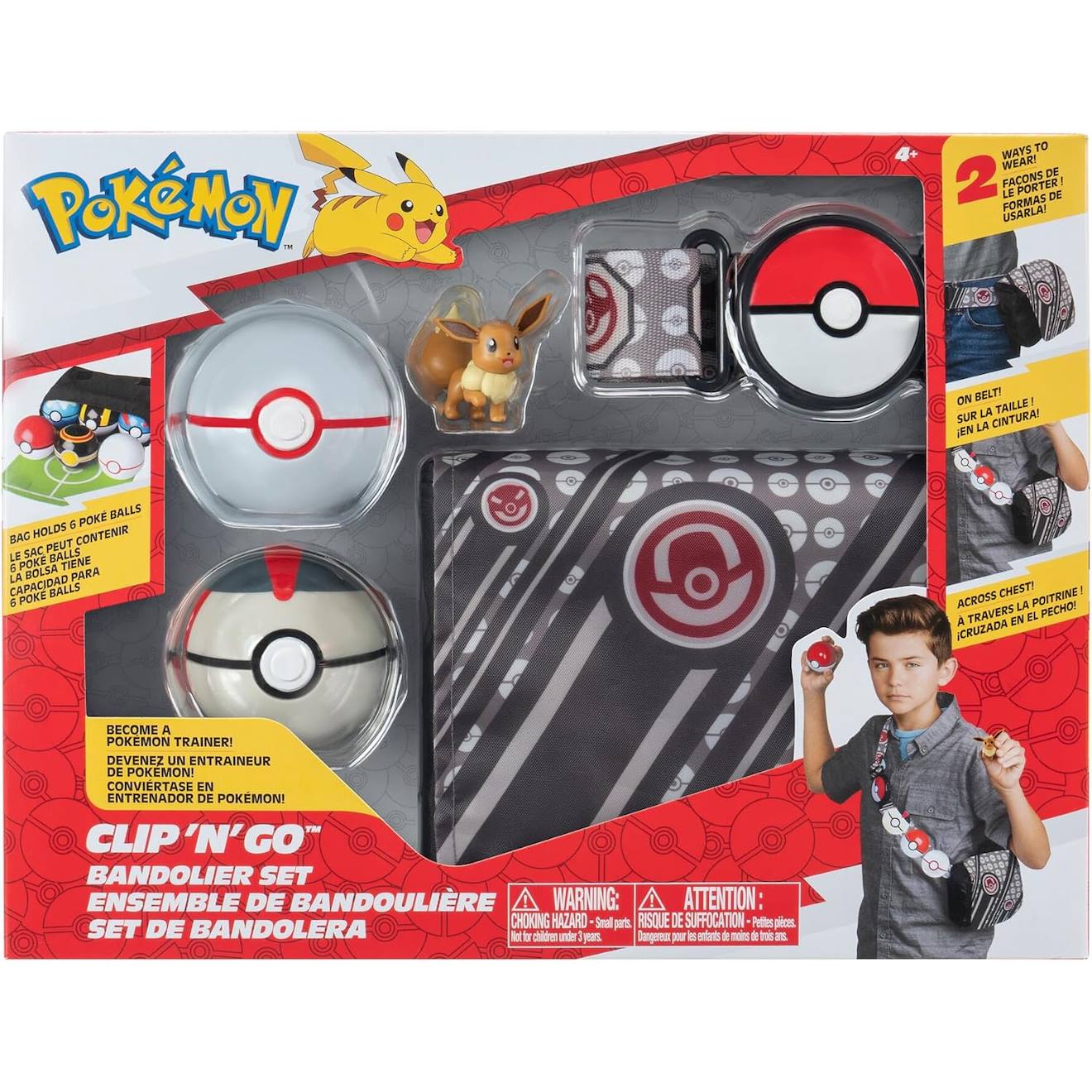 Pokémon - Set De Bataille - Premierball, Timerball & Evoli Multicolore
