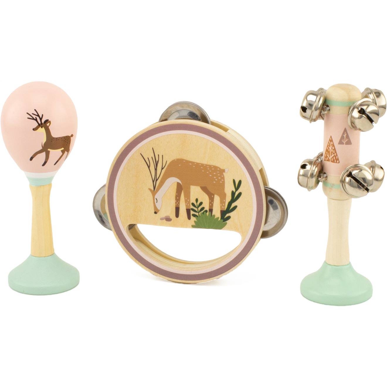 Set Musical Cerf Beige