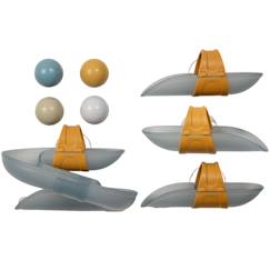 Jouet-Premier âge-Jouets de bain-Circuit de bain avec balles bleu