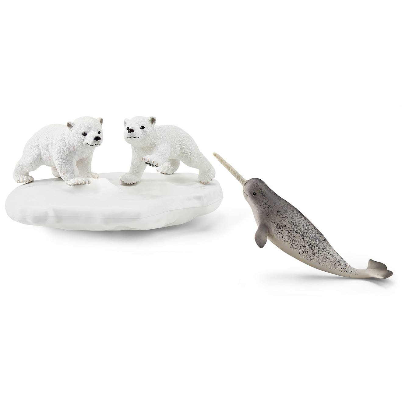 Wild Life Glissade En Folie Des Ours Polaires Blanc