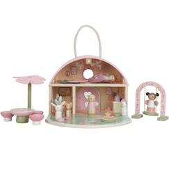 Maison de poupée en bois fsc fairy garden  - vertbaudet enfant