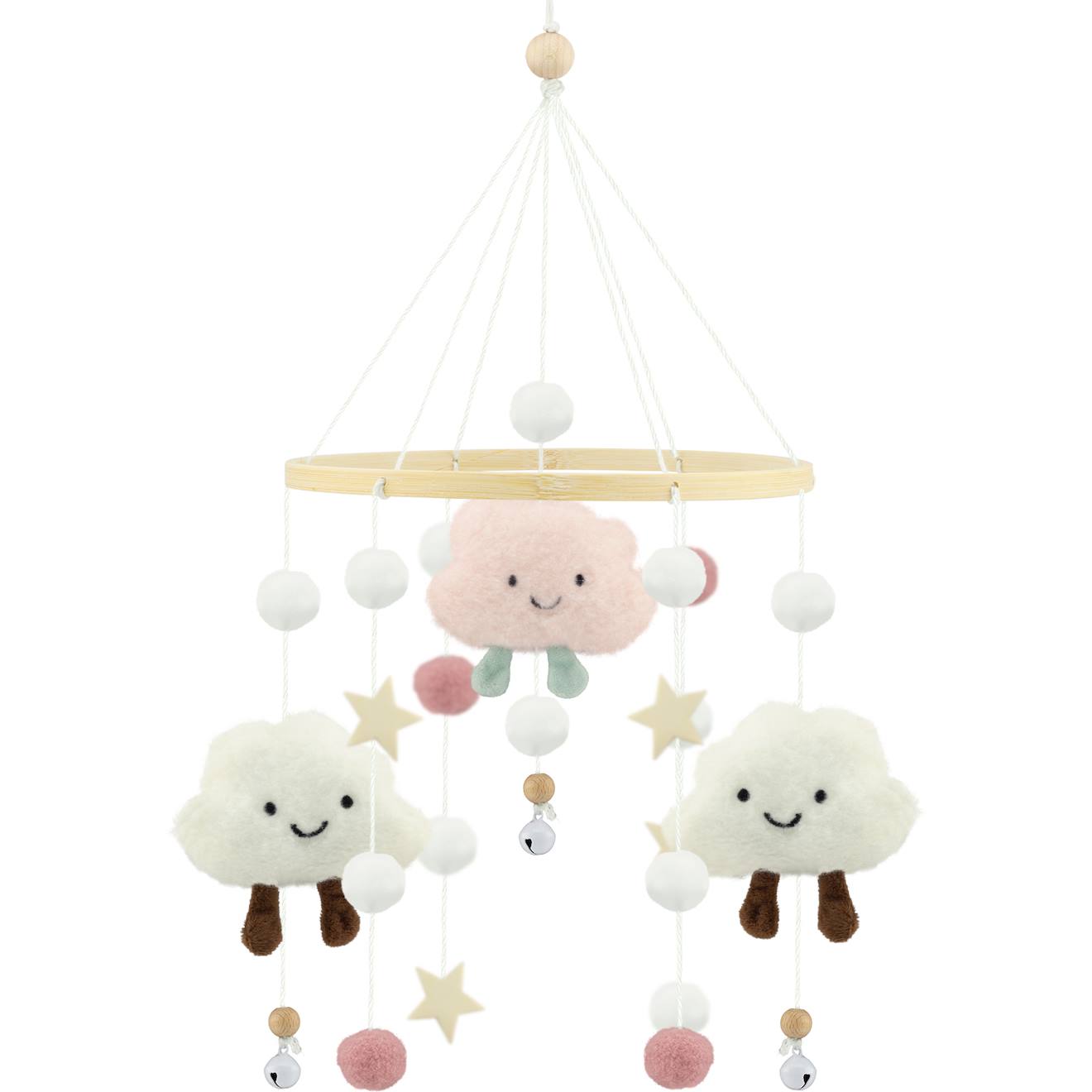 Mobile Nuage Rose Rose
