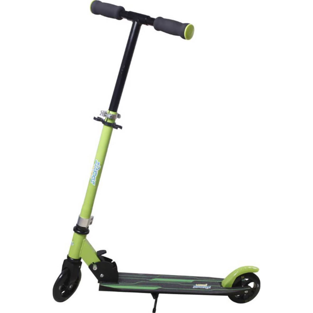 New Sports Scooter Vert / Noir, 125 Mm, Abec 7 Vert Et Noir