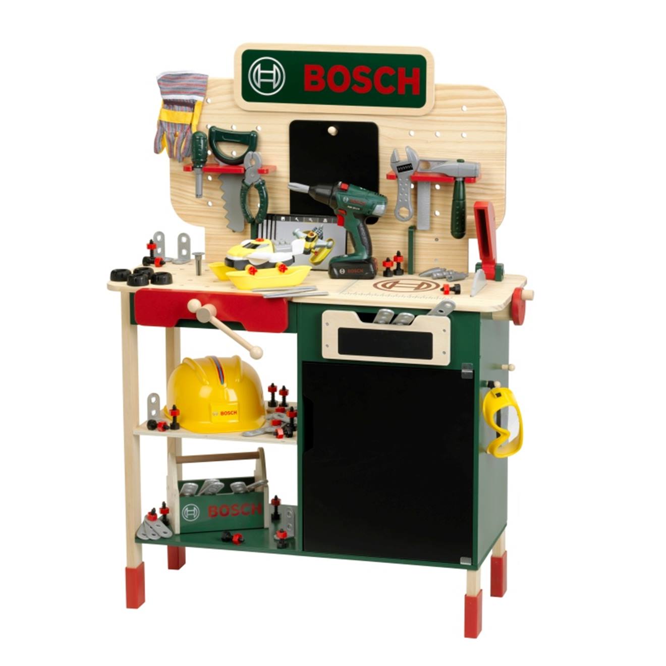 Établi En Bois Bosch Vert Et Beige