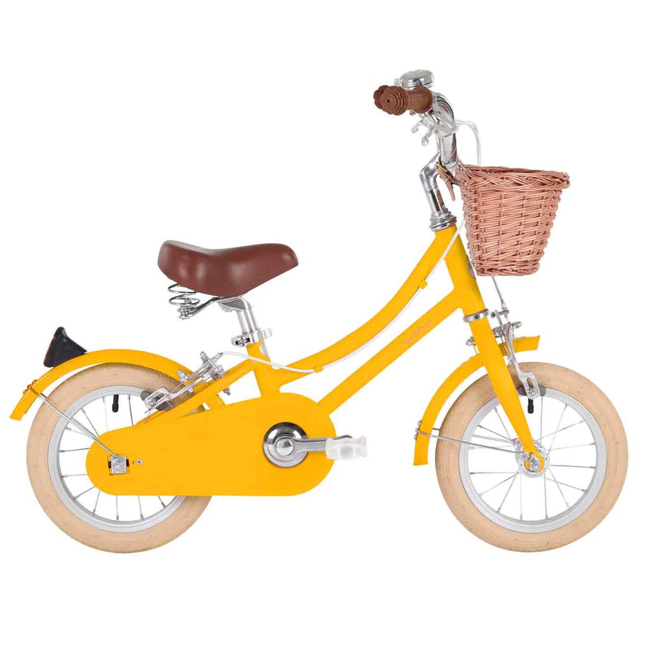 Vélo Enfant 12 Pouces 2 - 4 Ans Jaune Curry