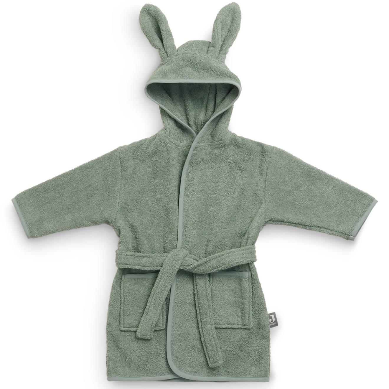 Peignoir Enfant En Coton Vert (Jollein) - Couverture