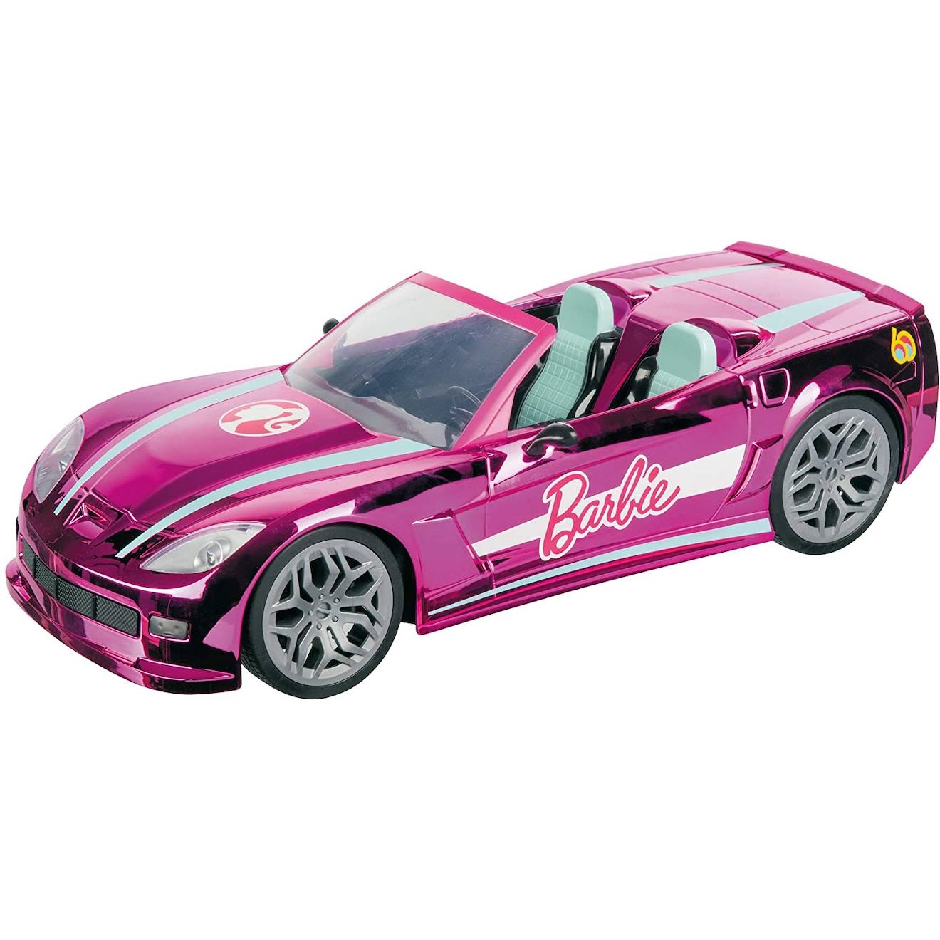 Hp Rc Barbie Véhicule Cabriolet Rose