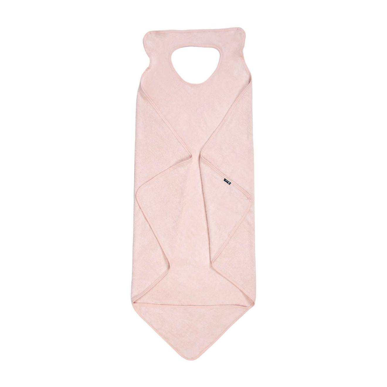 Cape De Bain Tablier Xxl Parent/bébé Rose