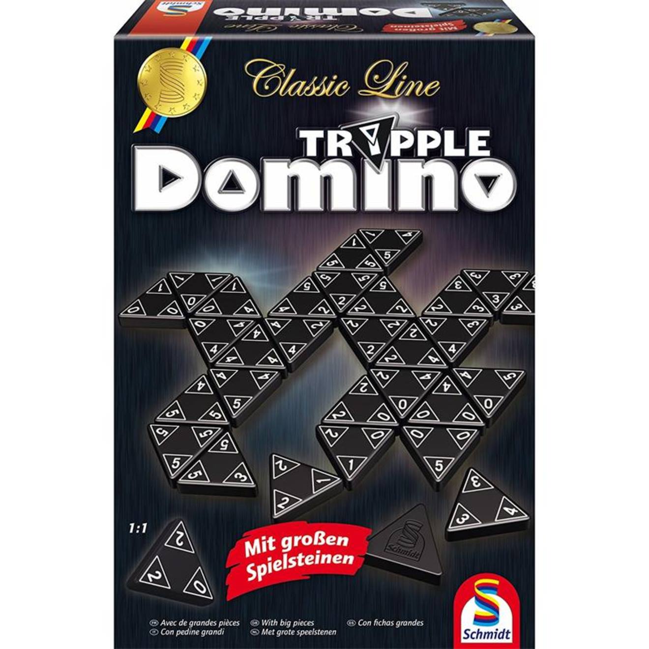 Tripple-domino Multicolore