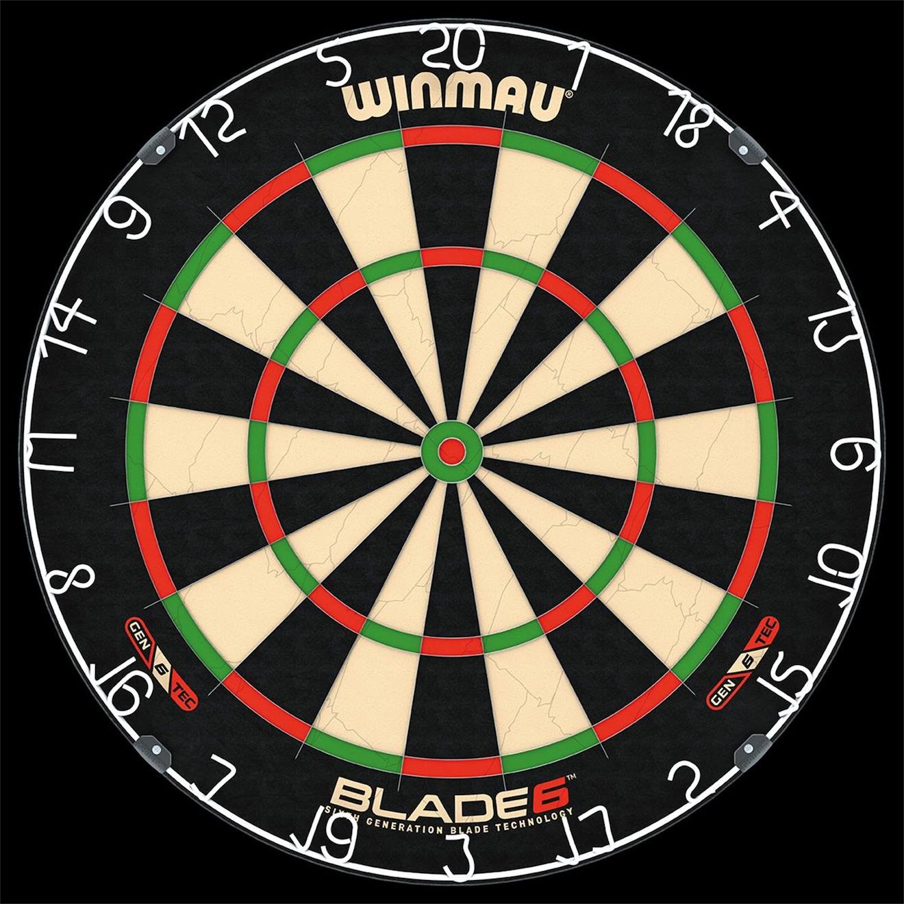 Tableau De Fléchettes Blade 6 Winmau Multicolore