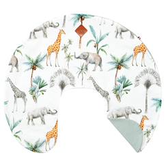 Housse pour coussin d'allaitement ergonomique safari  - vertbaudet enfant