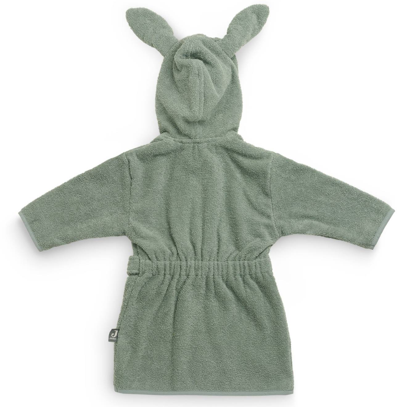 Peignoir Enfant En Coton Vert (Jollein) - Image 1