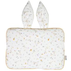Chambre et rangement-Oreiller extra plat lapin sidonia