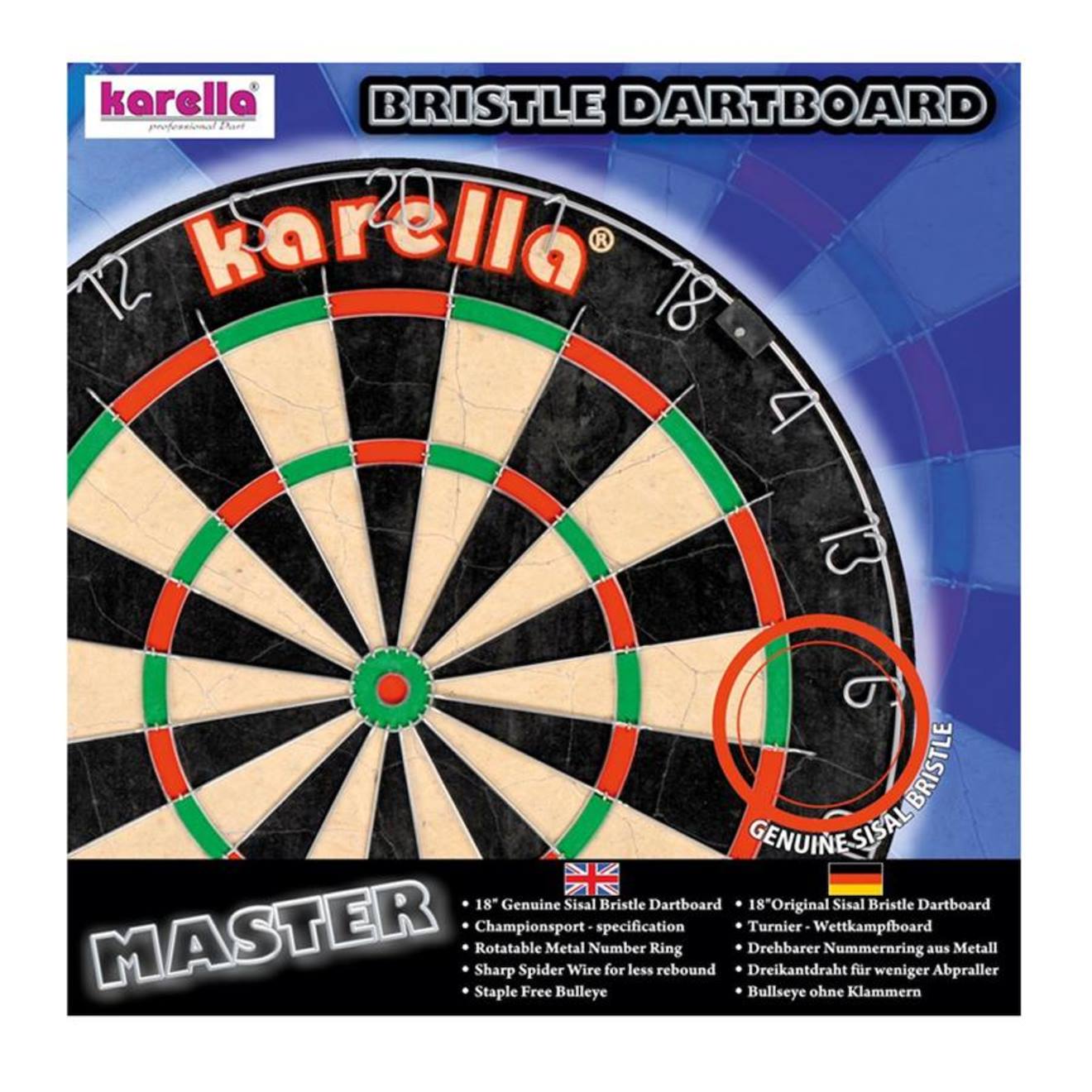 Jeu De Fléchettes Karella Master Multicolore