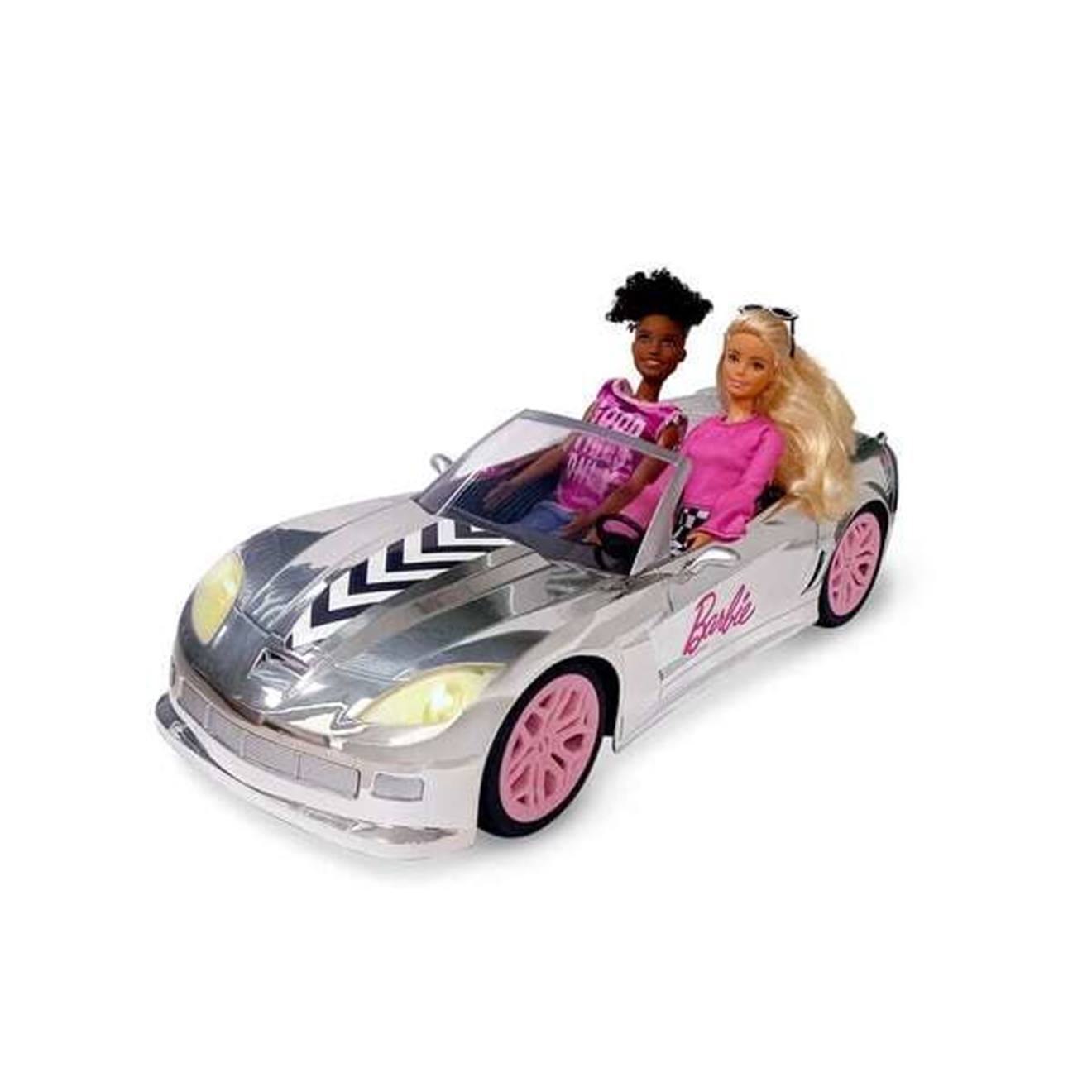 Barbie Dream Voiture Argenté - 2.4 Ghz Gris