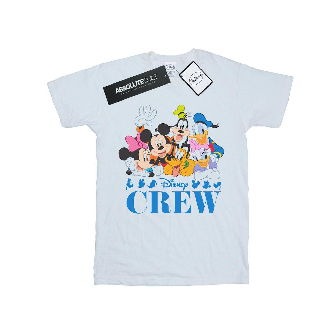 T-shirt Friends Coton Disney Disney Friends Blanc