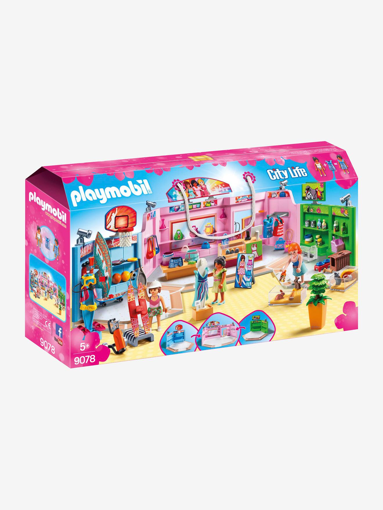 playmobil galerie marchande 9078