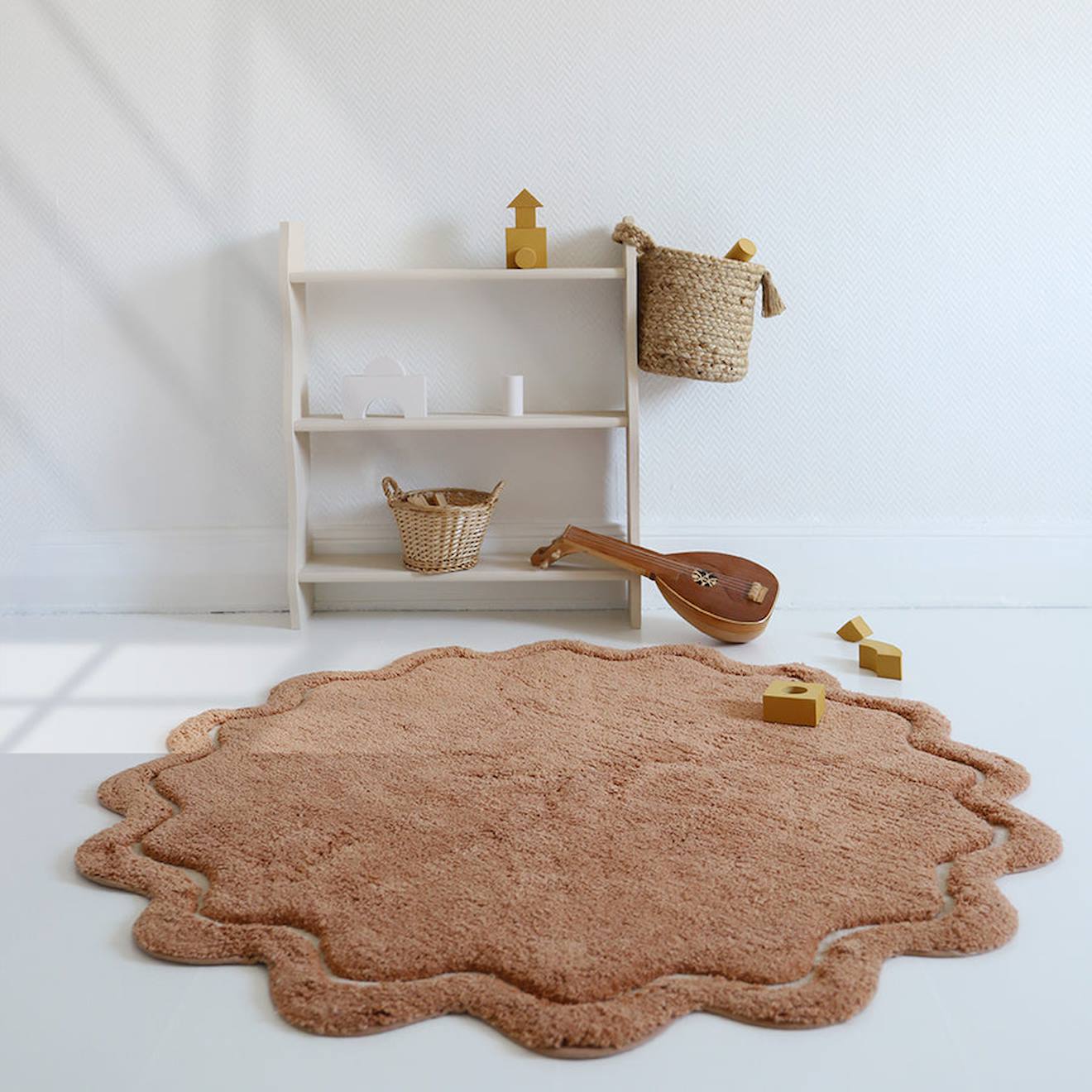 Tapis Enfant Coton Lavable Sweet April Toffee