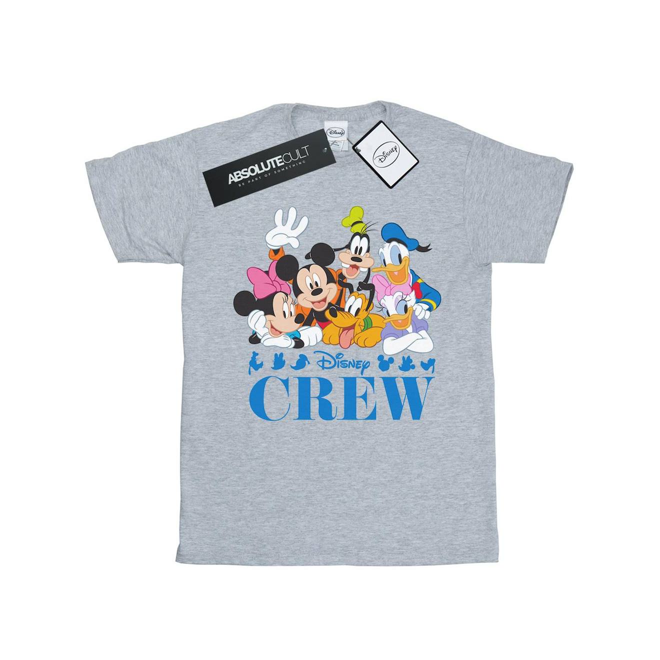 T-shirt Friends Coton Disney Disney Friends Gris Chiné