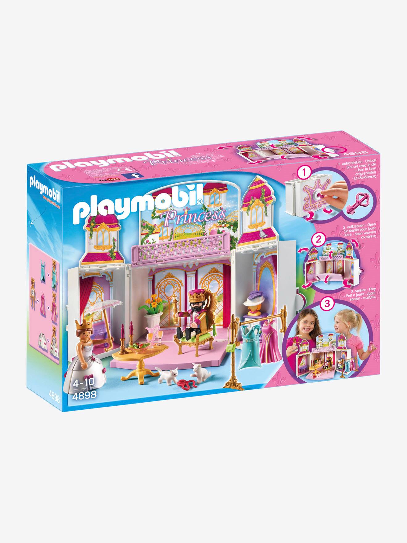 4898 Coffre Cour Royale Playmobil Rose
