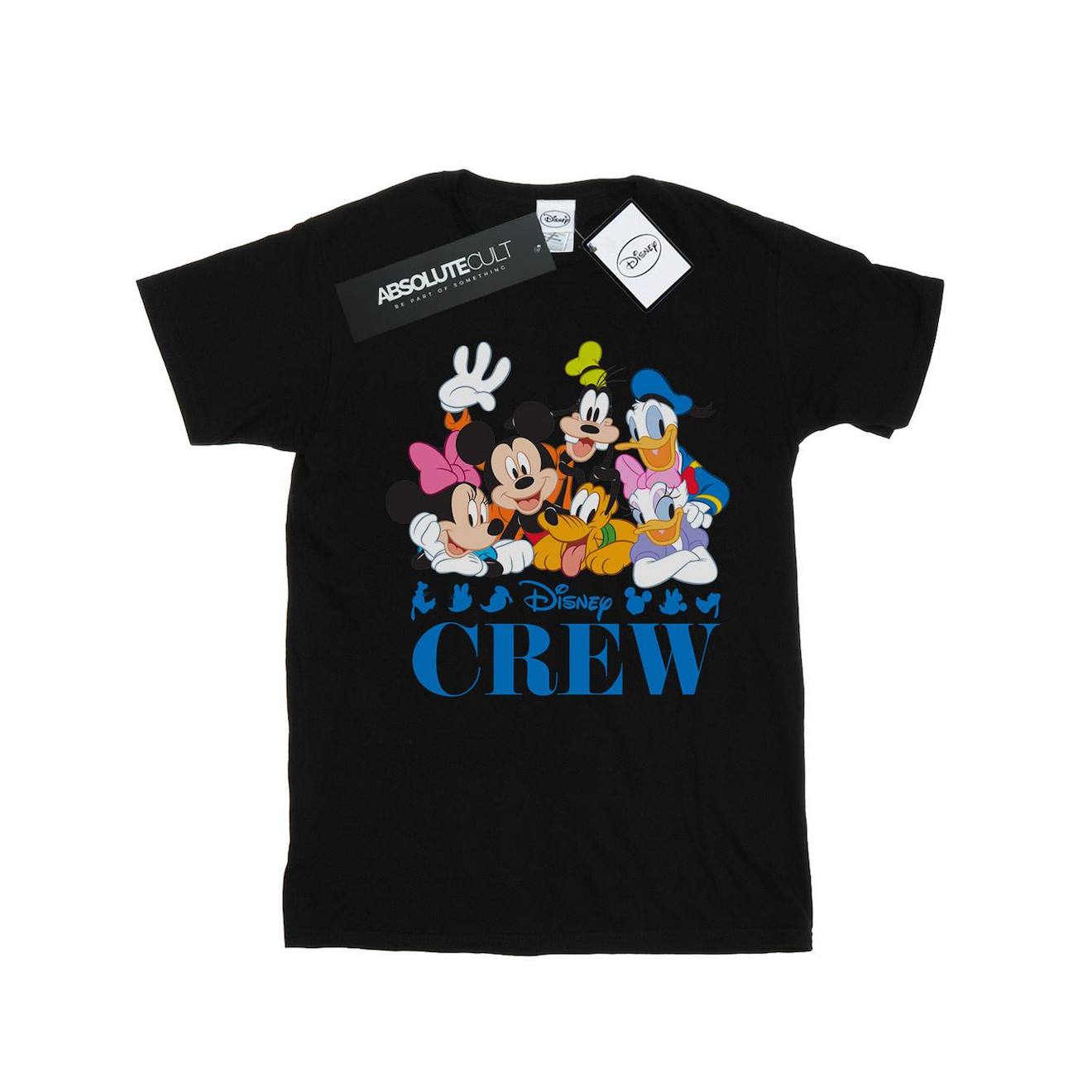 T-shirt Friends Coton Disney Disney Friends Noir