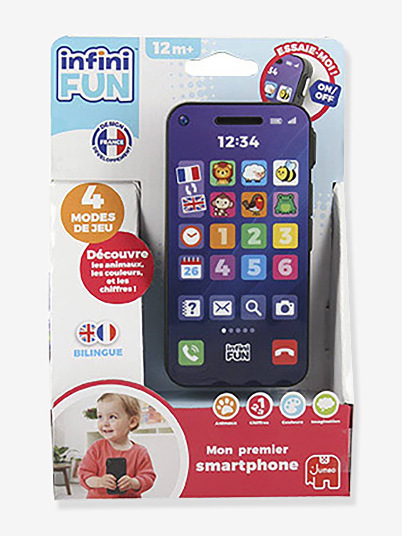 Smartphone NATHAN multicolore