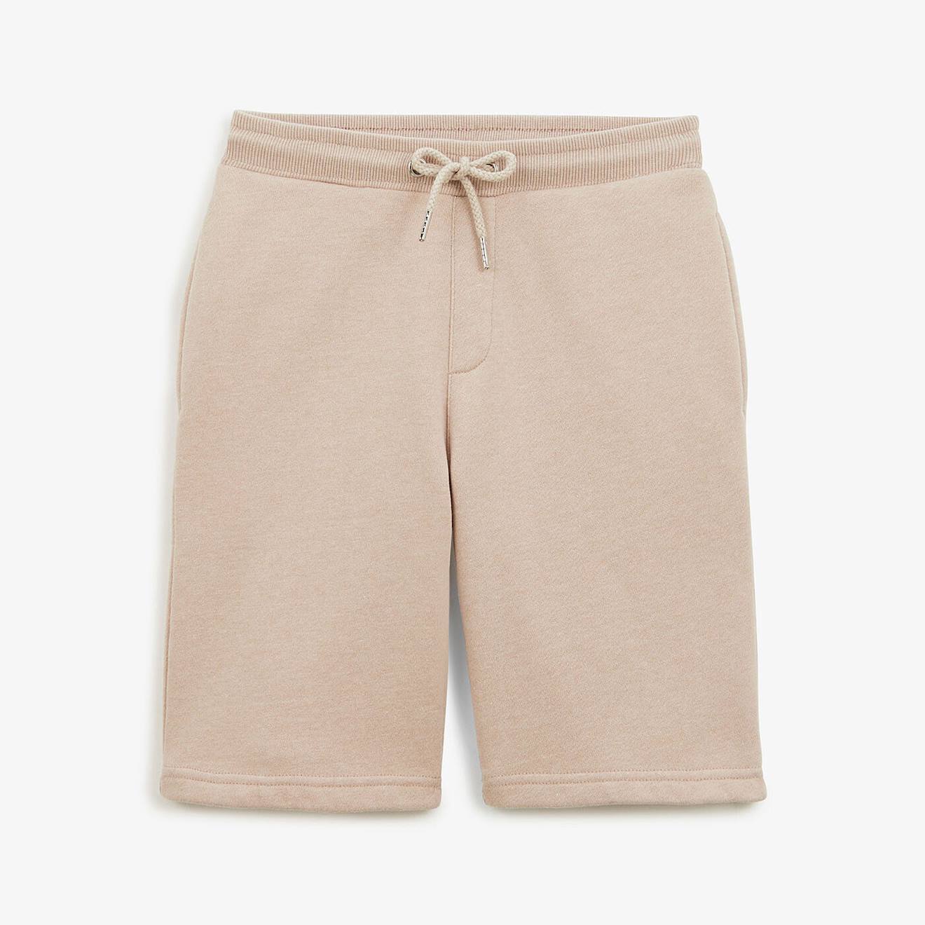 Short Junior Basile En Molleton Beige