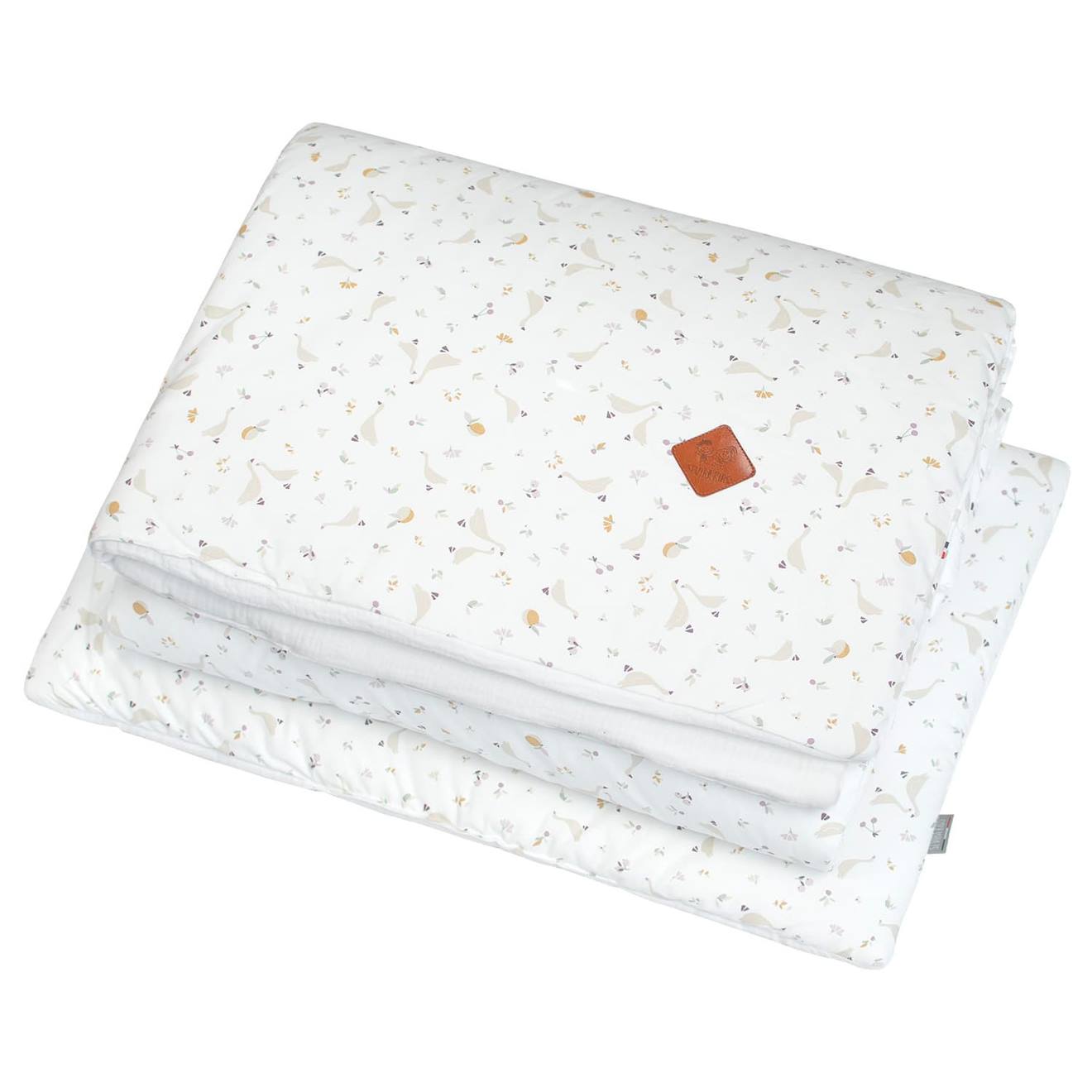 Couette Et Oreiller - Prêt À Dormir En Coton Sidonia Sidonia, Beige, Écru, Blanc