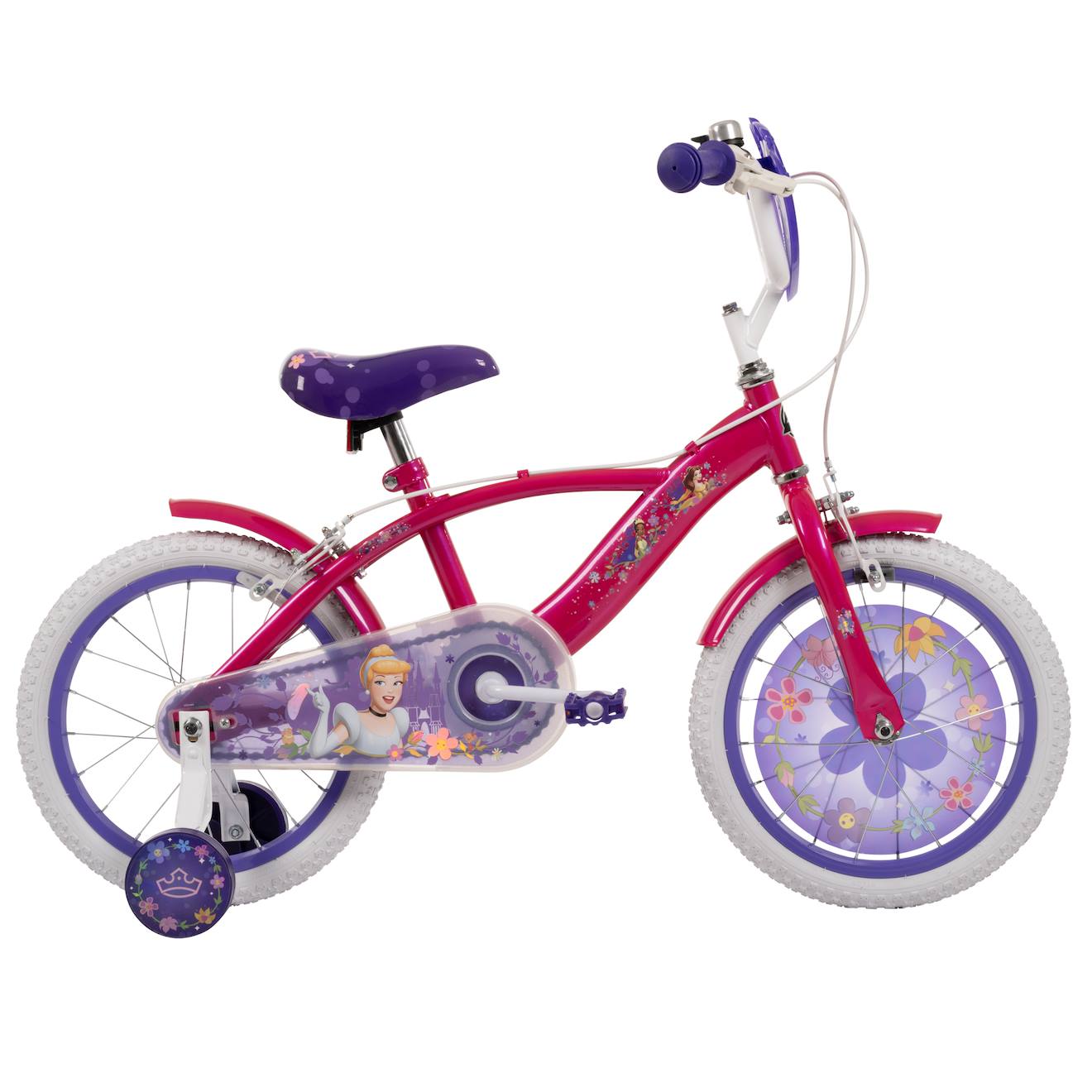 Vélo Enfant Disney Princess 16" Rose (Huffy) - Image 1