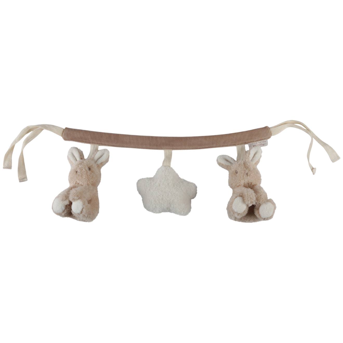 Chaîne D'activités Pour Poussette Marron, Beige, Blanc