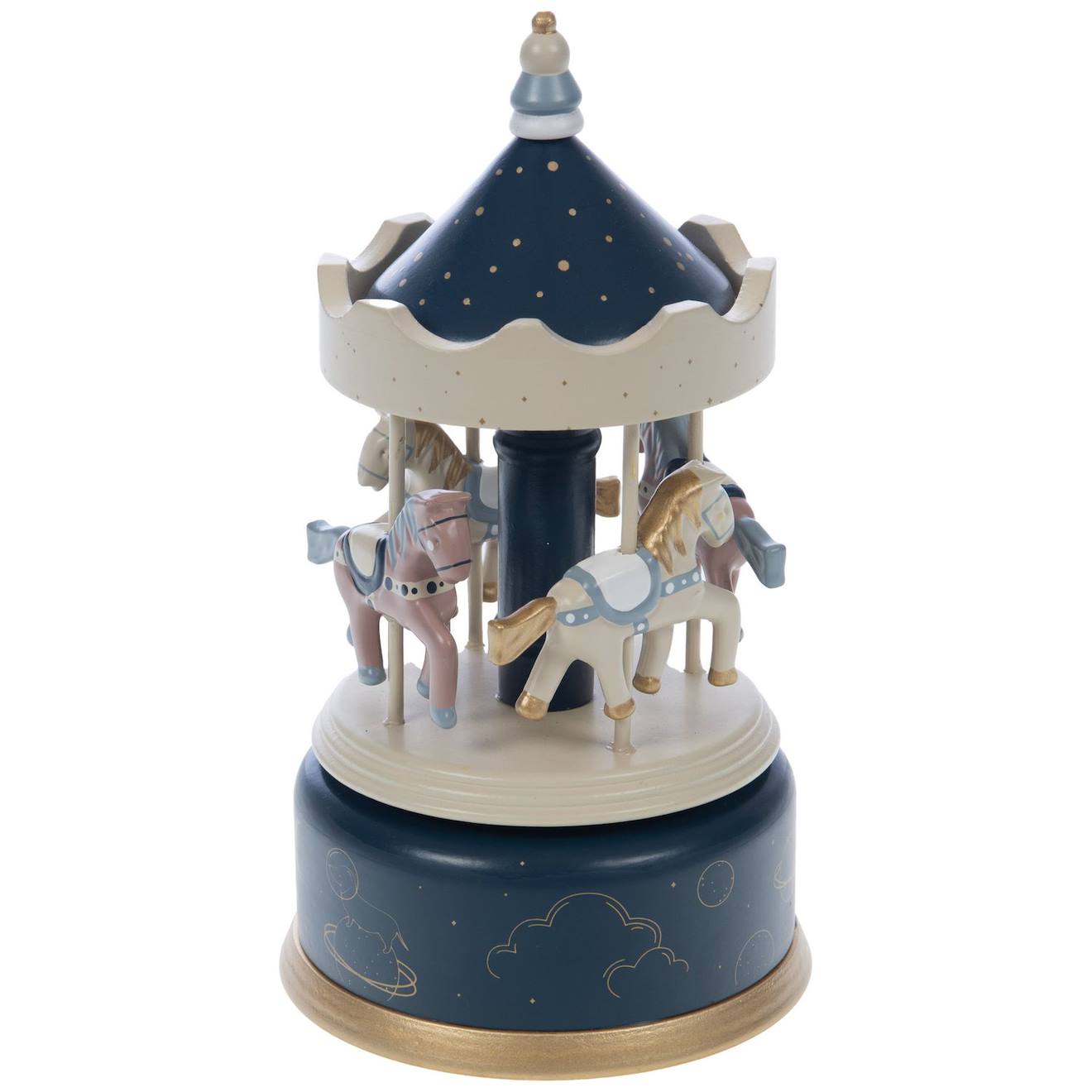 Carrousel Liam Bleu, Marron