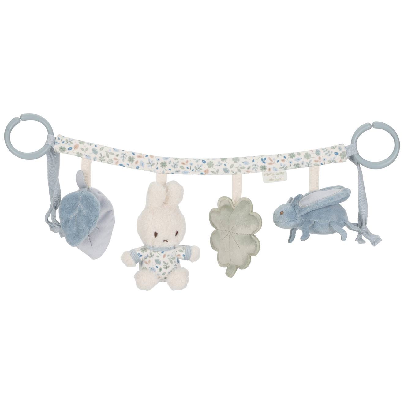 Chaîne D'activités Pour Poussette Bleu, Gris, Beige