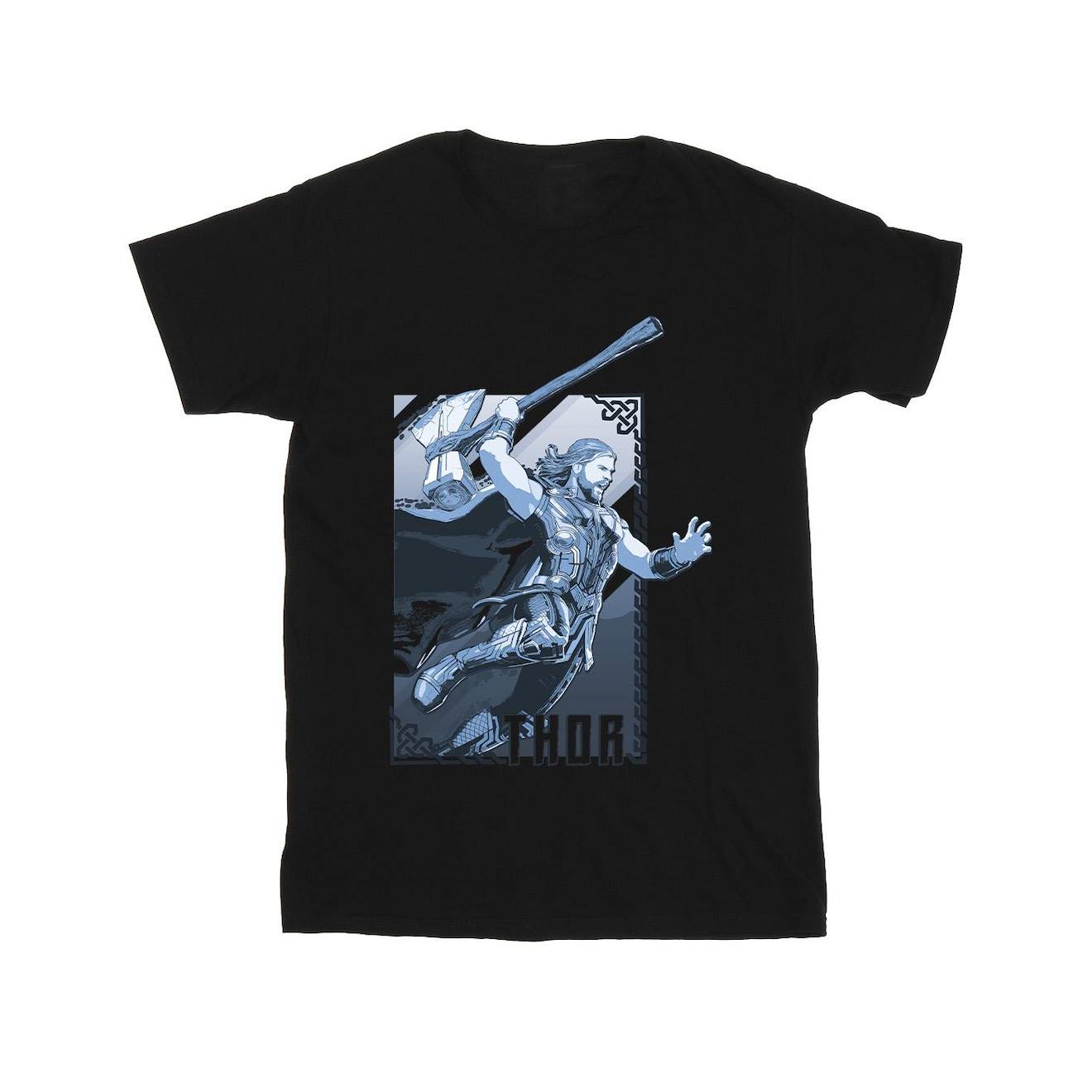 T-shirt Coton Love And Thunder Noir