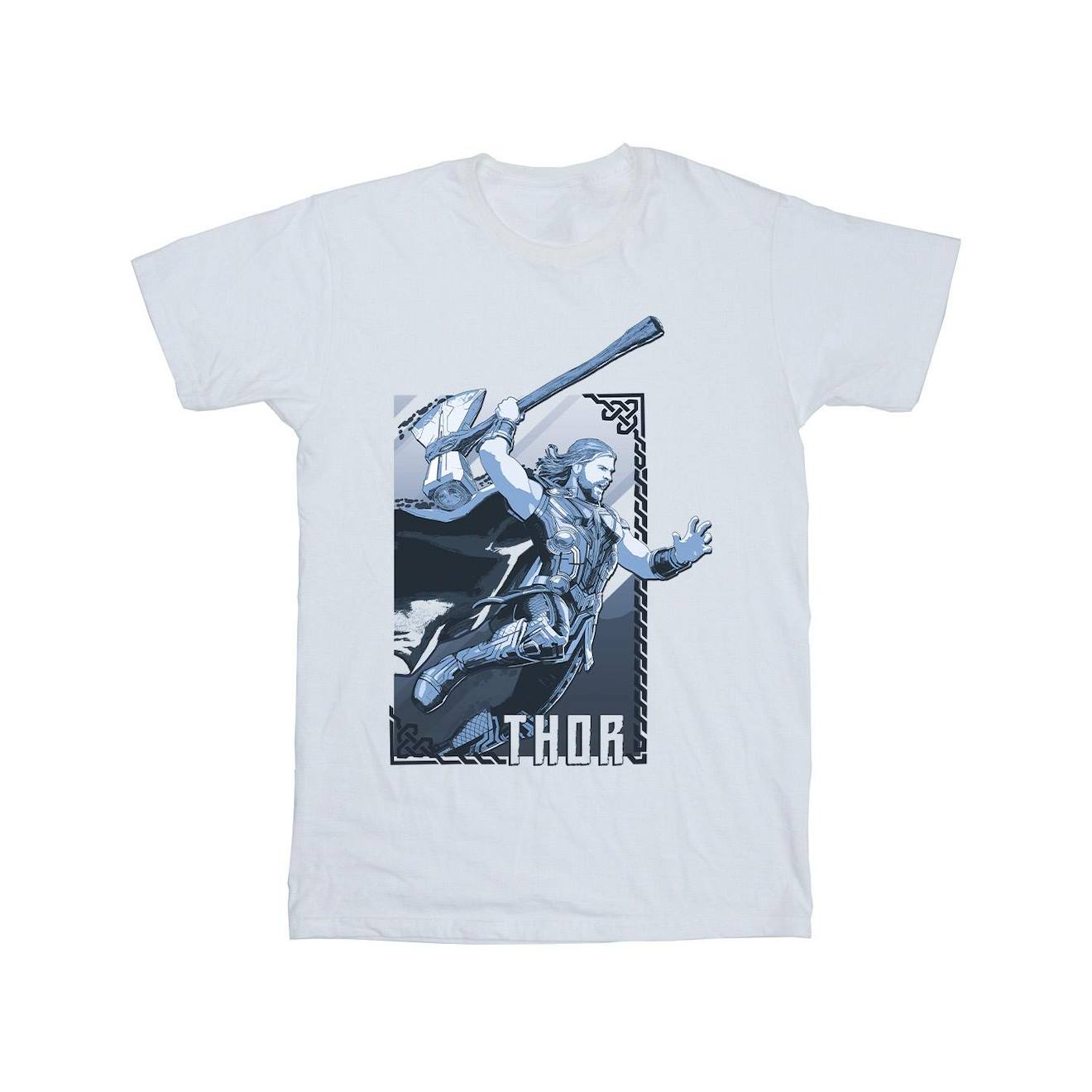T-shirt Coton Love And Thunder Blanc
