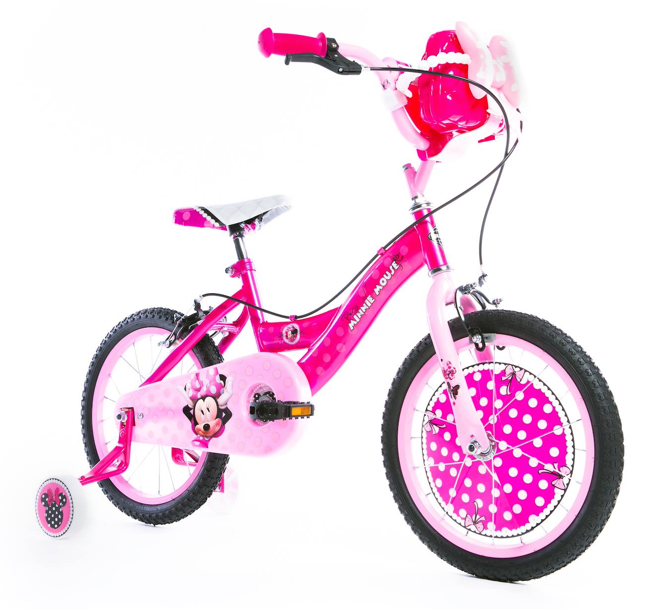 Vélo Enfant Disney Minnie 16 Rose